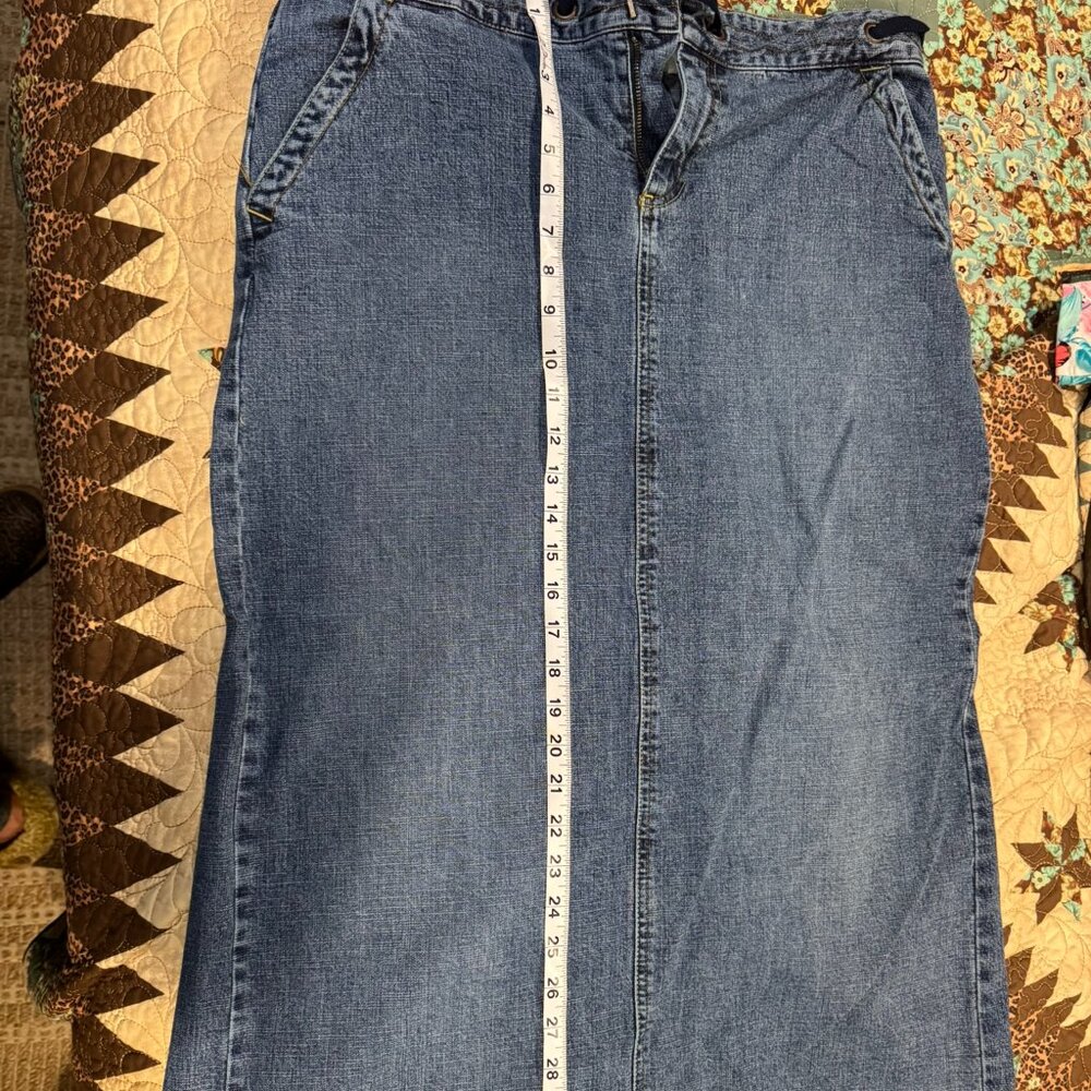 Old navy jean skirt